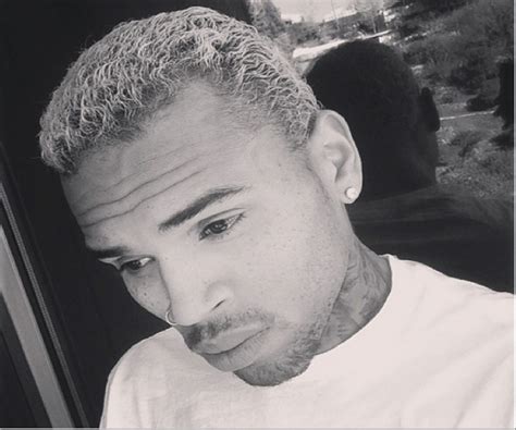 chris brown s new texturized hair hot or not talking pretty