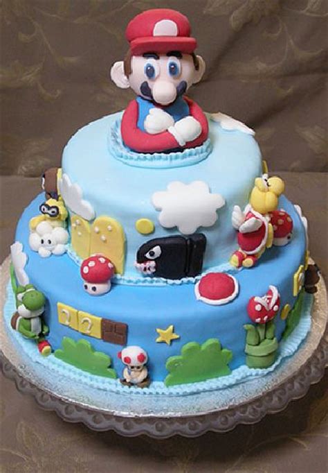 Super mario mini figures collection sets, multiple styles, karts, cake. Super Mario Cakes (50 pics)