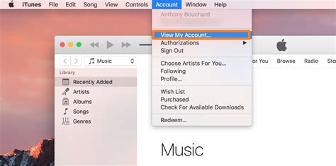 How to deauthorize a computer that uses your iTunes account