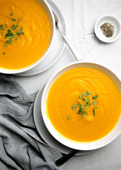 Quick And Easy Carrot Ginger Soup Love Chef Laura