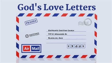 Gods Love Letters Week 1 Ephesus — Eastpointe Christian Church