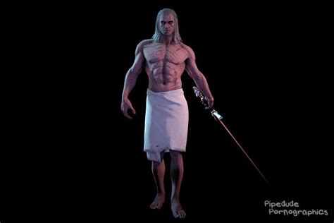 Sfmlab Witcher Series Geralt Of Rivia Nude