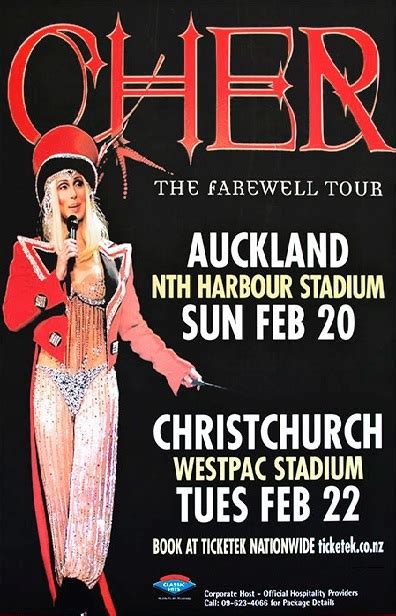 Cher The Farewell Tour 2003