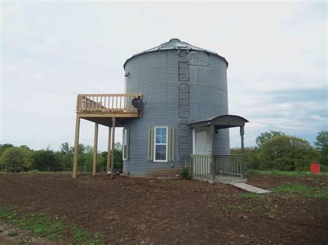 Grain Bin House Silo House Grain Silo Bunk House Play House Tiny