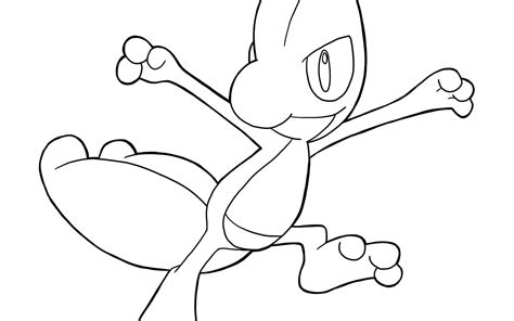 Pokemon Coloring Pages Mudkip At Getdrawings Free Download