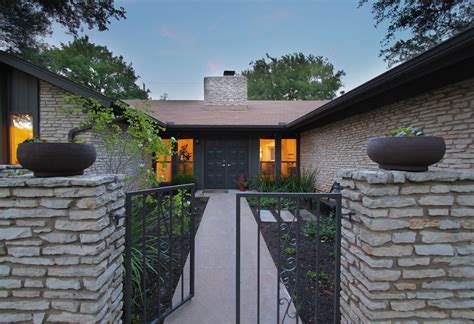 Home designing may earn commissions for purchases made through the links on our website. Austin Ranch Home Remodel | Before & After | We Love Austin