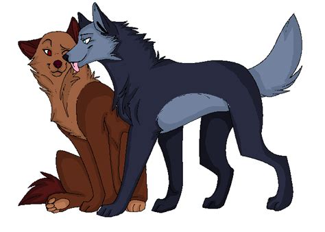 Wolf Couple By Mybloodylover On Deviantart