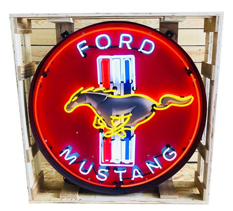 Vintage Ford Neon Sign This Item Is In The Category Collectibles