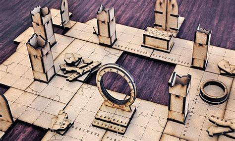 Explore New Rpg Dungeon Tiles From Pwork Wargames Ontabletop Home