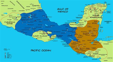Mesoamerican Cultures Alternate History Map History