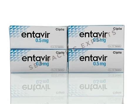 Entecavir 05mg Tablet Packaging Size 1x10 Packaging Type Blister