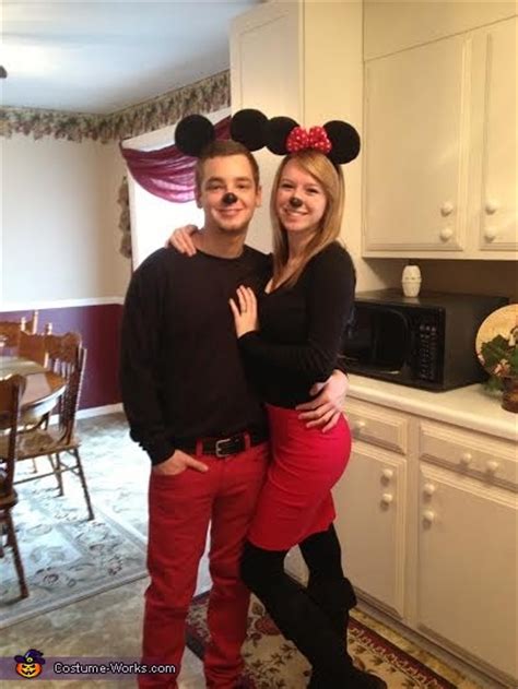 Minnie And Mickey Mouse Couples Halloween Costume Diy Costumes Under 45