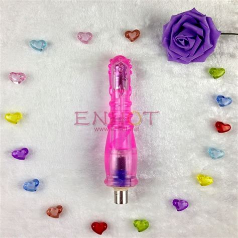 2016 Pinky Crystal Thread Dildo For Vaginaandanal Sex Machine Attachment