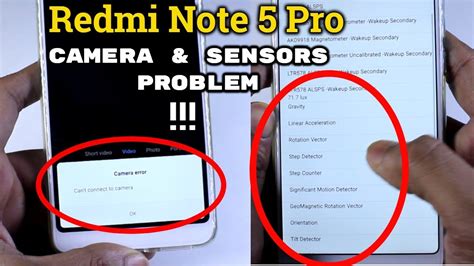 Recently, the smartphone got the android pie based miui 10 stable update. Redmi Note 5 Pro CAMERA & SENSORS PROBLEMS !!! - YouTube