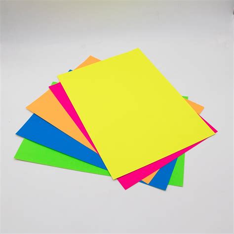 Customized Different Color A4 Eggshell Paper Sheets 500pcs Custom