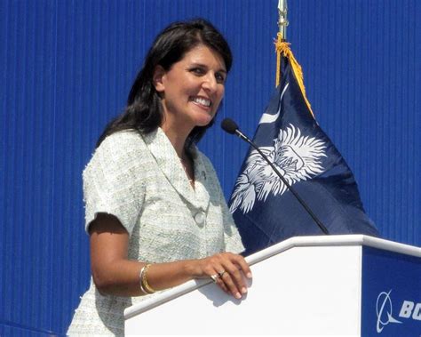 After the terrorist attack in paris, she was one among many governors who opposed opening their state's door to syrian. Nikki Haley resigns from Boeing board over airlines ...