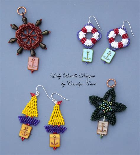 Nautical Collection Free Pattern For Sailboat Earrings Rutkovsky