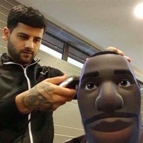 Fortnite Guy Getting A Haircut Staring Default Fortnite Guy