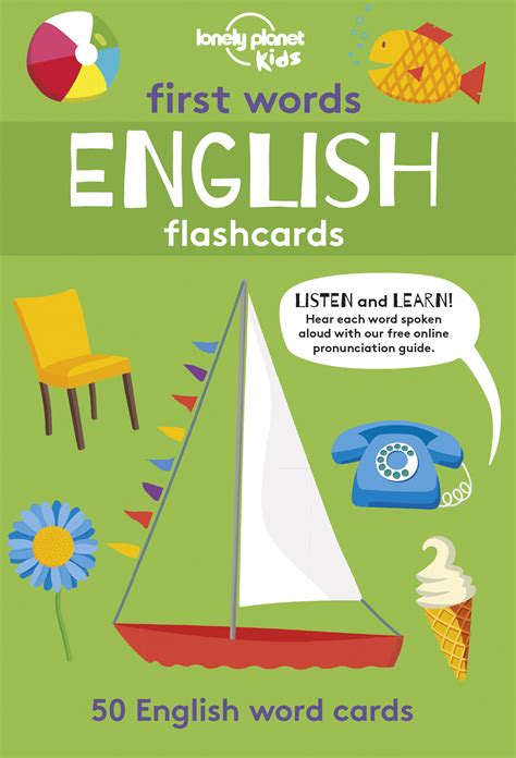 First Words English Flashcards The Language People