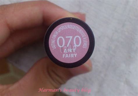 Rimmel Lipstick In Airy Fairy Review Harmans Beauty Blog