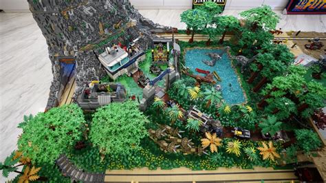 Singapores Titans Creations Build Massive Jurassic Park And Back To The Future Diorama With