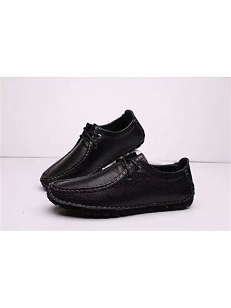 Mens Shoes Casual Leather Oxfords Blackbluebrown