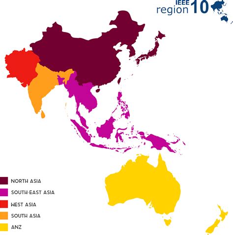 Asia Pacific Map Photos