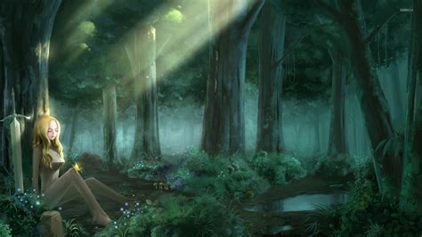 Anime Forest Wallpapers Top Free Anime Forest Backgrounds