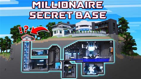 Millionaire Secret Base Minecraft Marketplace Map