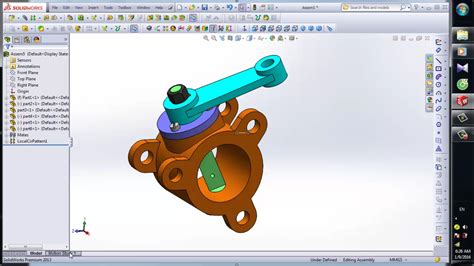 Solidworks Assembly And Motion Youtube
