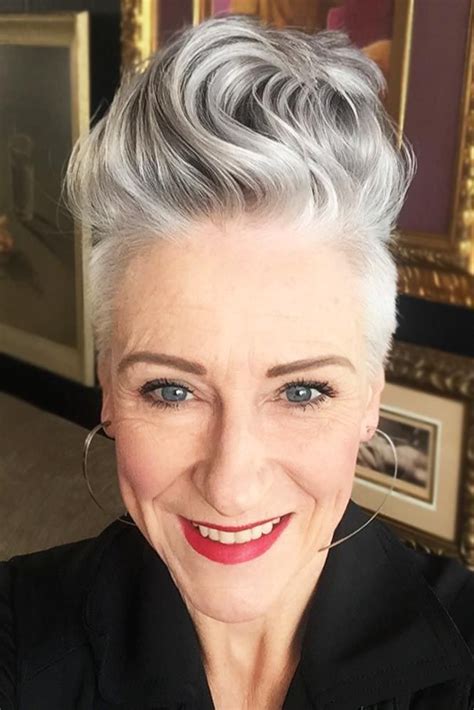 25 Short Funky Hairstyles For Over 50 Hairstyle Catalog