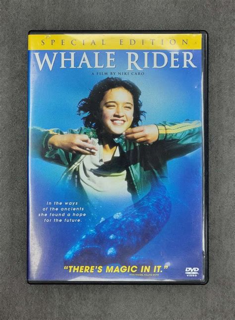 Whale Rider Dvd Movie Film Video Tv Show Vintage Etsy