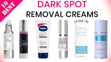 10 Best Creams For Dark Spots Top Dark Spot Corrector For Acne Scars