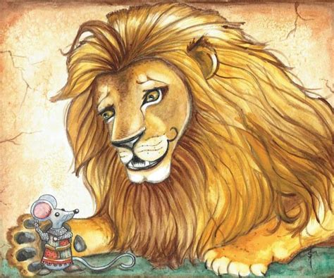 Fabula del león y el ratón Corta Fábulas wiki