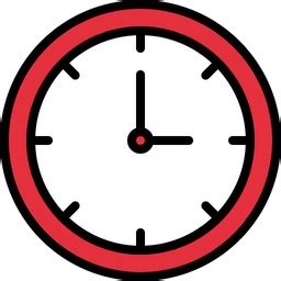 So if it's 23:30 clock icon will show that too. Clock Icon of Colored Outline style - Available in SVG ...