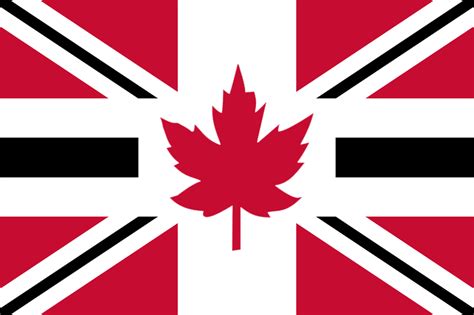 Recreated Canadian Flag Proposal 1964 Vexillology