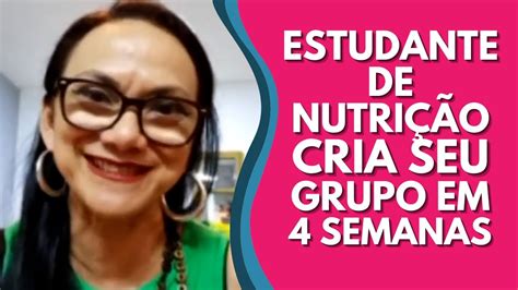 Estudante De Nutrição Faz A Sua Transição De Carreira Através Do