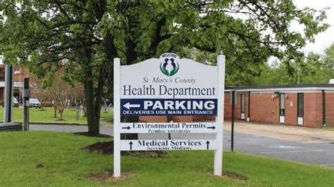 St Marys Co Health Department Limits In Person Services The