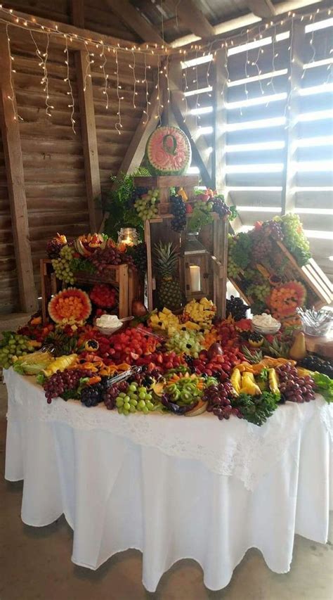 Fruit Display Tables Fruit Tables Fruit Display Wedding Veggie