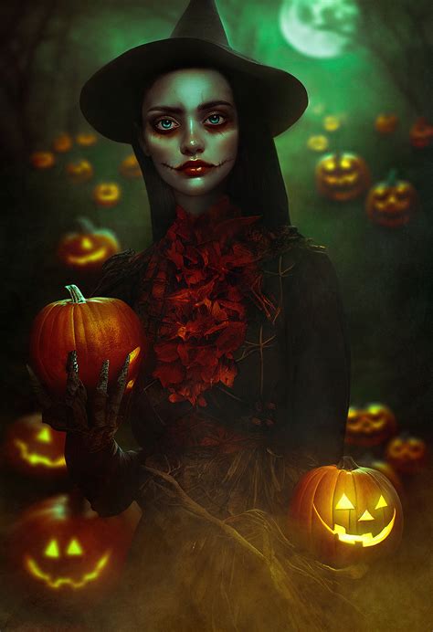 31 Days Of Spooky Art In October 2022 On Behance