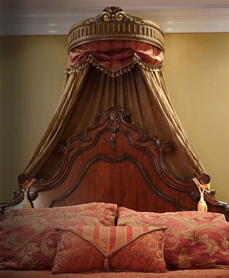 Elegant Gold Handcrafted Bed Crown Handcrafted Bed Bed Crown Canopy