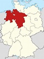 Lower Saxony - Wikipedia in 2021 | Germany map, Map, Saarland