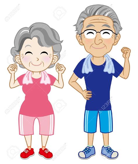 Exercise Clipart Elderly Exercise Elderly Transparent Free For