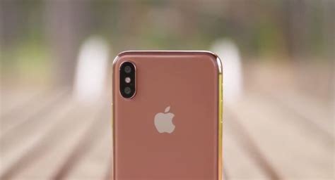 Leaker Suggests The Blush Gold Iphone X Color Is Real And Apple