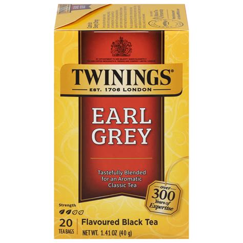 Save On Twinings Of London Earl Grey Black Tea Bags Order Online Delivery Martins
