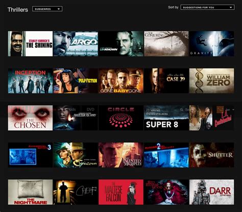 This list shows the most popular netflix original movies on netflix. Here is the Netflix SA full content library