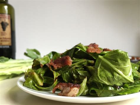 Balsamic Bacon Sautéed Collard Greens | Recipe | Sauteed collard greens, Greens recipe, Collard ...