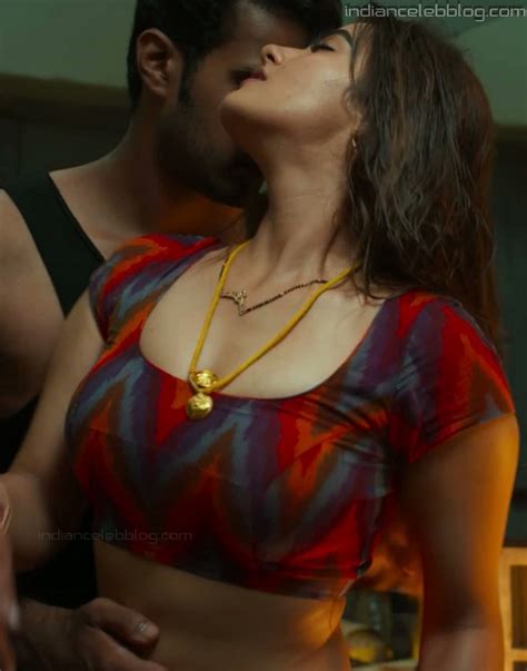 Kavya Thapar Telugu Actress Emk 19 Hot Romance Saree Photo