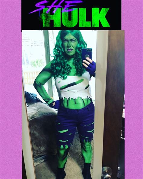 She Hulk Costume She Hulk Costume Hulk Costume Hulk Halloween Costume