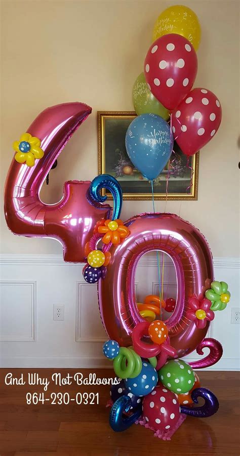 Mesa Decoracion Con Globos De Numeros Herbedmoms